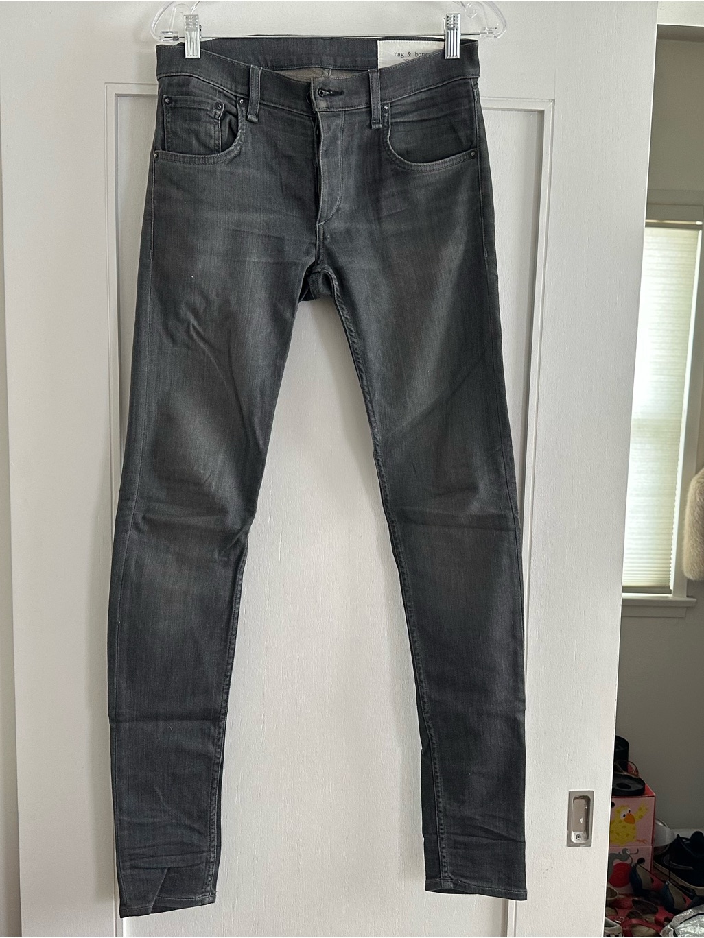 Rag & Bone Men's Jeans - Silver / Gray - Fit 1